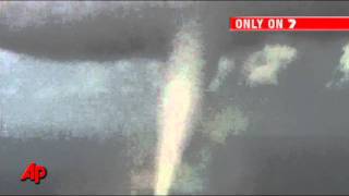 Raw Video Huge Waterspout Near Australian Coast [upl. by Hallimaj]