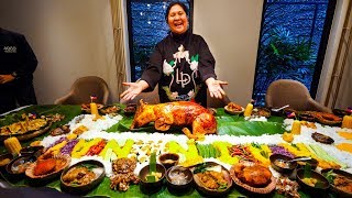 Meet the LECHON DIVA of the Philippines  FILIPINO FOOD Boodle Fight [upl. by Ellen455]