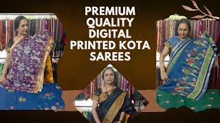 Premium Quality Digital Printed Kota Sarees By Anitha Reddy \\ Trends Block Prints \\ [upl. by Sharla376]