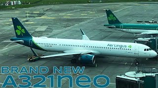 Aer Lingus A321neo Brand New Business Class  Dublin to London Heathrow  Flight Review [upl. by Herschel]