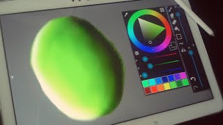 Color blending techniques in Artflow part1 Drawing class [upl. by Ttimme288]