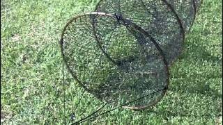 How to set up a hoop net [upl. by Finny]