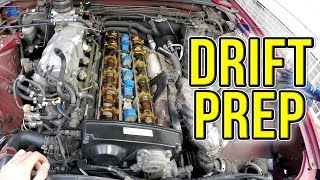 FIXING OIL LEAKS amp DRIFT PREP [upl. by Veronique]