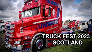 Truck Fest 2023 Scotland Highlights Video Vlog  Who’s at the show [upl. by Alokin]