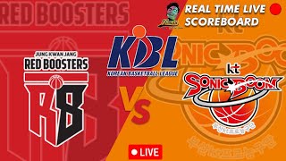 🔴KBL LIVE ANYANG KGC VS BUSAN KTF SONICBOOM KOREAN BASKETBALL LEAGUE 02112024 [upl. by Heddy509]