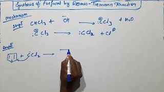 Synthesis of furfural by Reimer Tiemann reaction [upl. by Pearson981]