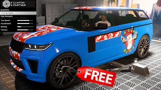 GTA 5  DLC Vehicle Customization  FREE Gallivanter Baller ST Range Rover SVR [upl. by Shamma44]