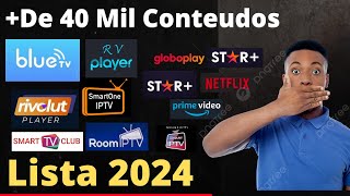 🟢Melhor Lista 2024 Lista M3u Melhor P2p Do Mercado ss iptv lista m3u M3u Smarters Pro M3u [upl. by Ilac]