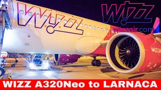 Wizz Air Airbus A320Neo Flight Report Athens to Larnaca Airport 2024 [upl. by Suirtimid]