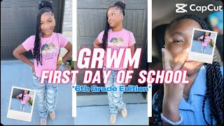 GRWM for the first day of middle school 6th grade [upl. by Isied]