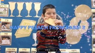 Rabbi B  Favorite Pesach Things [upl. by Risa171]