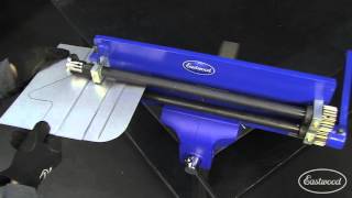 How To Use a Bead Roller with Offset Tipping Dies  Sheet Metal Fab at Eastwood [upl. by Atinid]