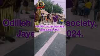 Odilleh hunting society the Gambia Jayea play 2024 [upl. by Serdna980]