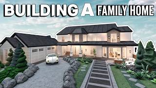 BUILDING A 500K FAMILY FARM HOUSE IN BLOXBURG [upl. by Odine]