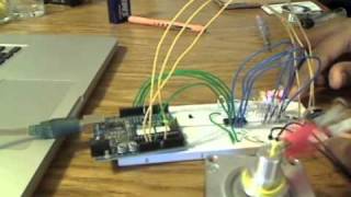 Stepper Motor Control with an Arduino and a ULN2004 IC [upl. by Kcirrej]