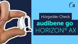 ✅ HörgeräteCheck 2023 audibene go HORIZON® AX AkkuHörgerät [upl. by Oinigih]