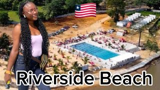 Newest update in Liberia🇱🇷 Riverside Beach you don’t know about [upl. by Craner]