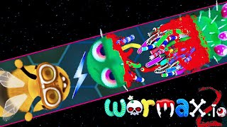 Wormaxio2 Awesome moments  Epic Wormaxio2 Gameplay Wormaxio2 Funny Moments [upl. by Orapma]