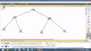 CONFIGURACION DE ROUTER Y SWITCH EN CISCO PACKET TRACER [upl. by Cleodell193]