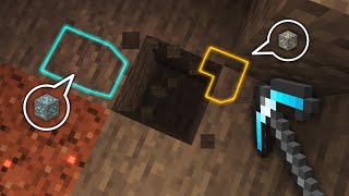 Minecraft but digging straight down is overpowered [upl. by Attenyw]