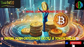 Initial Coin Offerings ICOs and Token Sales  आईसीओ और क्रिप्टो टोकन में निवेश कैसे करें [upl. by Idisahc31]