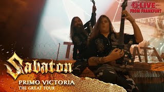 SABATON  Primo Victoria Live  The Great Tour  Frankfurt [upl. by Aikat]