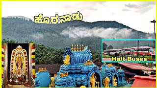 Horanaduಹೊರನಾಡು Temple Tour  Bus Stand amp Halt Buses  Scenic View😍 [upl. by Elman]