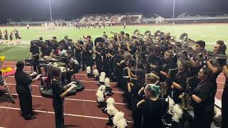 9202024 Huntley High School Marching Band Homecoming Football Game Stand Tunes [upl. by Killy195]