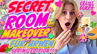 ILIAS WELT 🪜 Secret RoomMakeover für Arwen 🌸 SpringEdition [upl. by Aelyk]