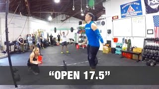 quotOPEN 175quot WOD  1034 Rx with Commentary [upl. by Nylrehs]