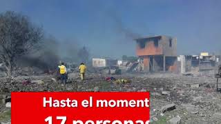 Se registra explosión en Tultepec [upl. by Orozco]