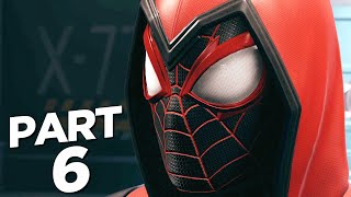 SPIDERMAN MILES MORALES PS5 Walkthrough Gameplay Part 6  CRIMSON COWL SUIT Playstation 5 [upl. by Turrell]