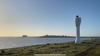 Foulney Island nr BarrowinFurness February 2024 [upl. by Oilut638]