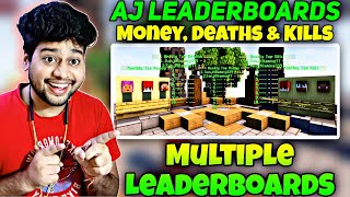 Minecraft Leaderboard Plugin  AjLeaderboards Tutorial [upl. by Alletsyrc]