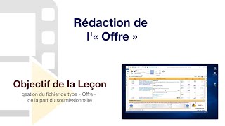 Tutoriel Vidéo de PriMus  Rédaction de l« Offre »  ACCA software [upl. by Marten]