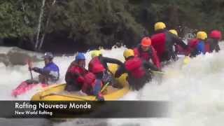 Rafting Nouveau Monde Canyon [upl. by Retep]