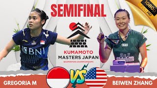 Jorji Ke Final‼️Usai Ganyang Juara Hylo Open 2023 Beiwen Zhang di Semifinal Kumamoto Masters 2023 [upl. by Servais]