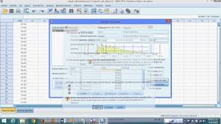 5 Formación de Intervalos de Clase con SPSS [upl. by Bahner577]