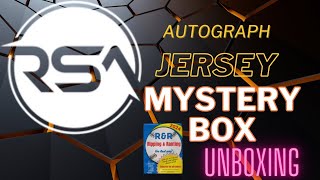 💥 AUTOGRAPH JERSEY MYSTERY BOX autographs mysterybox baseball jersey [upl. by Yehus]