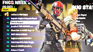 How Me amp Tfue Qualified for Fortnite FNCS Grand Finals 3rd Place FNCS Tfue amp Scoped Highlights [upl. by Donahoe]