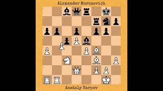 Anatoly Karpov vs Alexander Morozevich  Moscow Stars 2022 chess [upl. by Annaik999]