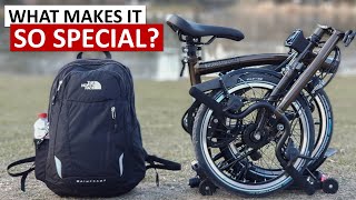 My Longterm Review of the Brompton folding bike  What makes it SO SPECIAL [upl. by Aidnac290]