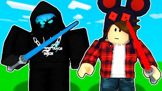 TANQR and KREEKCRAFT in Roblox Bedwars [upl. by Francyne584]