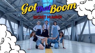 KPOP IN PUBLIC  ONE TAKE SECRET NUMBER 시크릿넘버  Got That Boom  Dance Cover by The First Romance [upl. by Amaleta]