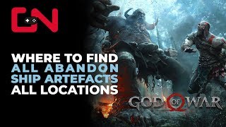 God of War Abandon Ship Artefacts  Shiphead Locations [upl. by Nadaha]