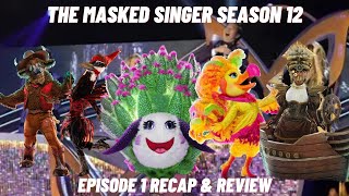 The Masked Singer Season 12 Episode 1 Recap amp Review [upl. by Ahseit]