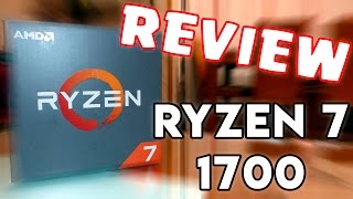 Review AMD Ryzen 7 1700 Una autentica quotBESTIAquot renderizando [upl. by Pederson]