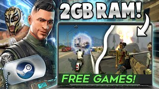 Top 8 Best FREE Steam Games for LowEnd PC 2GB RAM OR LOWER [upl. by Inor]