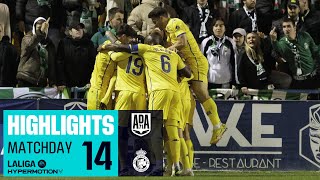 Resumen de AD Alcorcón vs Real Racing Club 31 [upl. by Nya938]