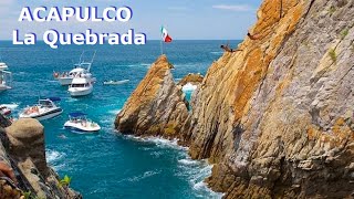 La Quebrada  Vacaciones en Acapulco México [upl. by Anitac]